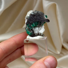 Load image into Gallery viewer, Columbian Emerald on Matrix B
