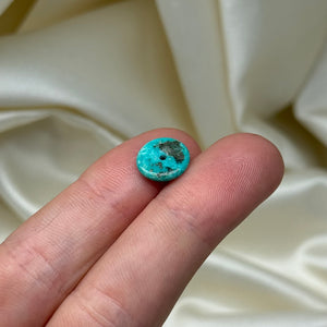 High Quality American Turquoise Donut Carving B
