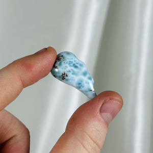 Orby Larimar Wing Carving