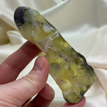 Load image into Gallery viewer, Uncommon Australian Prehnite Slab with Natrolite A
