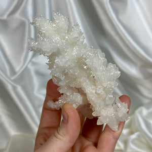Intricate Icy Calcite Cluster C