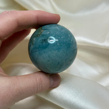 Load image into Gallery viewer, Teal Sea Jasper Sphere
