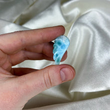 Load image into Gallery viewer, Larimar Wing Carving A
