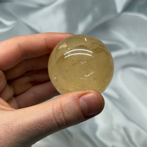 Honey Calcite Sphere E