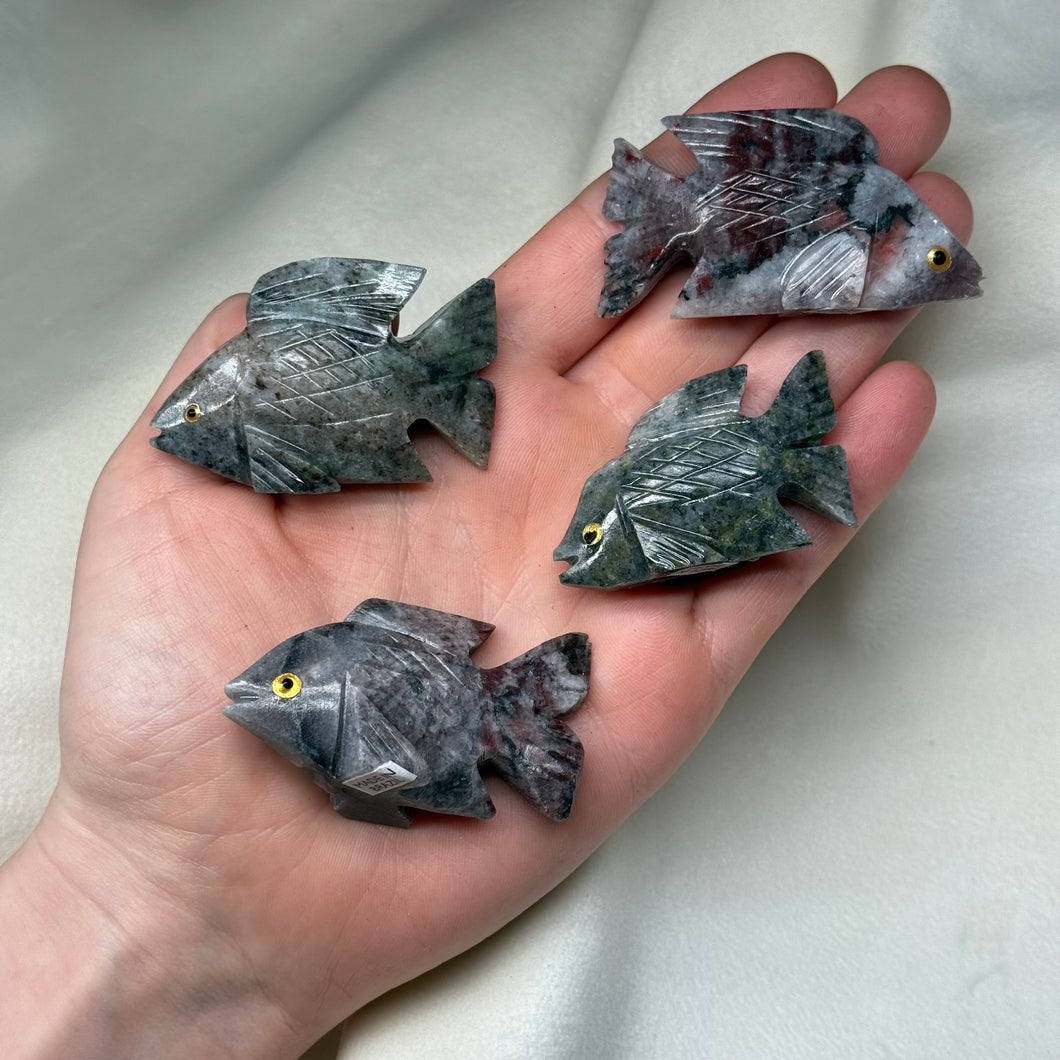 Jasper Fish Carvings Pt1 (Choose Your Own!)