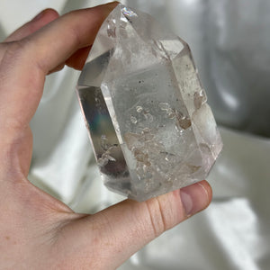 High Clarity Quartz Tower with Multiple Penetrator Points