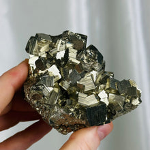 Load image into Gallery viewer, Cubic Pyrite Cluster A
