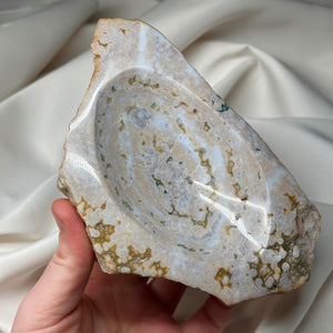 Orbicular Sea Jasper Freeform Bowl