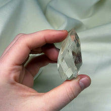 Load image into Gallery viewer, Faceted Champagne Citrine Flame Carving
