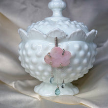 Load image into Gallery viewer, Sterling Silver Pink Opal Rainy Day Necklace
