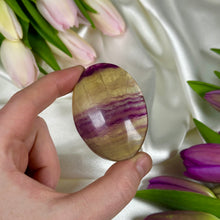 Load image into Gallery viewer, Candy Fluorite Palmstone
