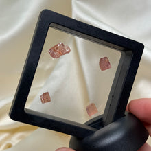 Load image into Gallery viewer, 4pc Natural Pinky-Peach Topaz Crystals in Case F
