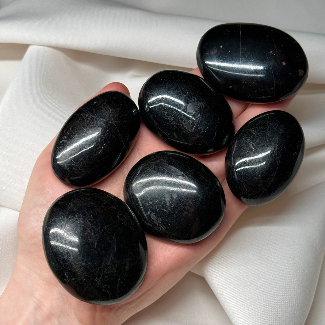 Black Tourmaline Palmstones