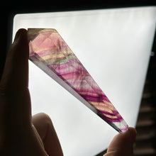 Load image into Gallery viewer, Candy Fluorite Wand on Stand G
