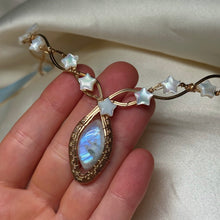 Load image into Gallery viewer, The Moonlight Circlet in Gold Fill
