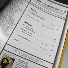 Load image into Gallery viewer, The Mineralogical Record EE (2011) (Includes poster insert)
