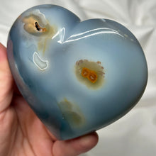 Load image into Gallery viewer, Overgrowth Moss Agate Heart Carving (15oz)
