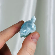 Load image into Gallery viewer, Highly Chatoyant Larimar Turtle
