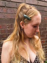 Load image into Gallery viewer, Labradorite Crystal Hair Clips
