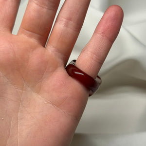 Size 6 Carnelian Ring