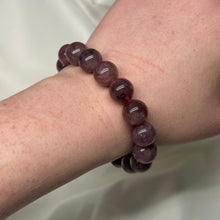 Load image into Gallery viewer, Lavender Rose Quartz Stretch Bracelet
