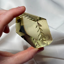 Load image into Gallery viewer, RARE! Walter Lopes Original AAA Enhanced Citrine Sculpture Carving with Smoky Phantoms
