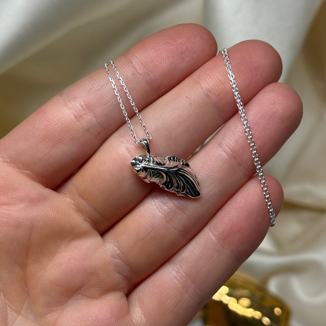 Sterling Silver Koi Necklace (The Sterling Collection Release 003)