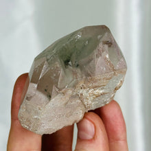 Load image into Gallery viewer, Lithium x Chlorite Quartz Partially Polished Tower B
