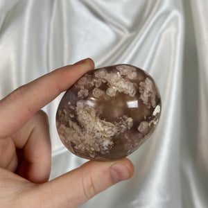 Flower Agate Palmstone H