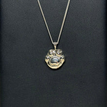 Load image into Gallery viewer, Sterling Silver Pawprint Necklace (The Sterling Collection Release 004)
