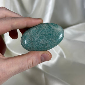 Super Flashy Amazonite Palmstone E