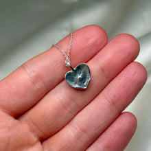 Load image into Gallery viewer, Heart Necklace D “The Valentine Collection” (discounted due to fractured gem)
