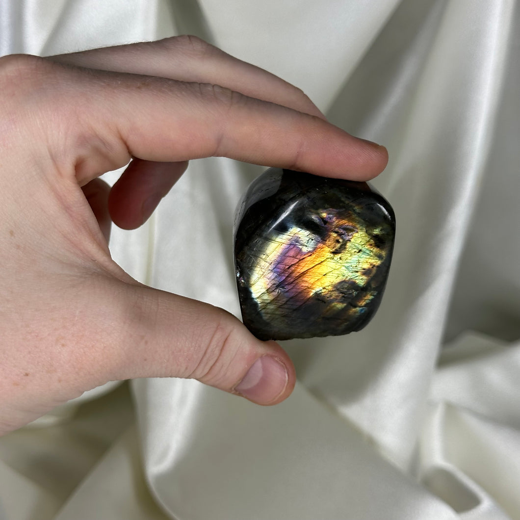 Rainbow Fire Labradorite Freeform