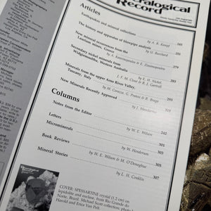 Vintage The Mineralogical Record II (1994)