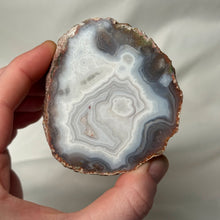 Load image into Gallery viewer, Lacy Moroccan Agate Pair with Parallax effect
