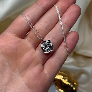 Sterling Silver Flower Necklace A (The Sterling Collection Release 003)