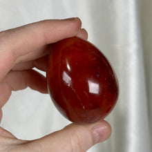 Load image into Gallery viewer, “Cyclops” Carnelian Egg
