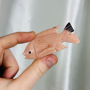 Jasper Fish Carving A (Self-Standing)
