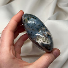 Load image into Gallery viewer, Orby Sea Jasper Heart Carving
