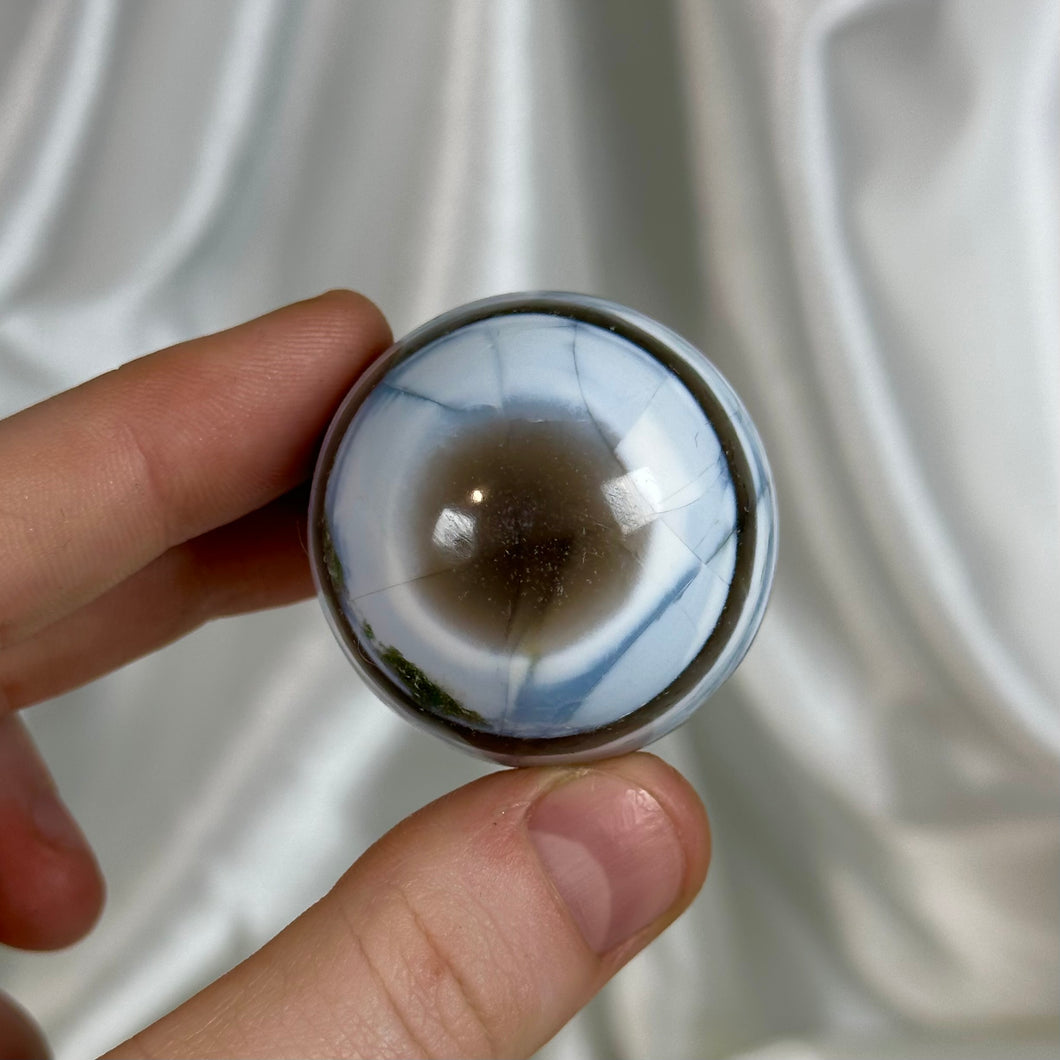 Blue Opal “Eyeball” Sphere