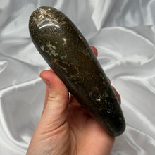 Load image into Gallery viewer, Sea Jasper Wand Carving I
