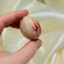 Load image into Gallery viewer, Carnelian Palmstone with Orca Agate B
