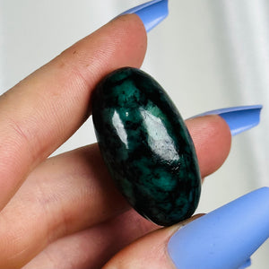 Emerald Shiva Shape Carving A