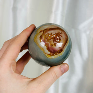 Large Polychrome Jasper Sphere B