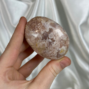 Flower Agate Palmstone I