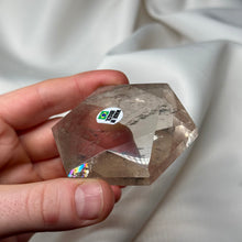 Load image into Gallery viewer, Faceted Smoky Quartz Carving (116g)

