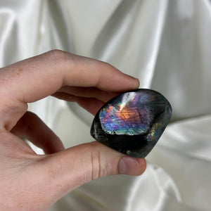 Fire and Ice Sunrise Labradorite Freeform