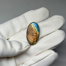 Load image into Gallery viewer, Carved Labradorite Cabochon 22.9ct
