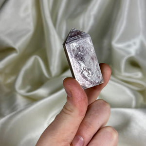 Gem Lepidolite Tower C