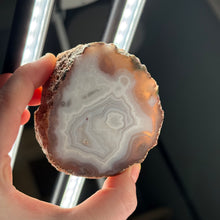 Load image into Gallery viewer, Lacy Moroccan Agate Pair with Parallax effect
